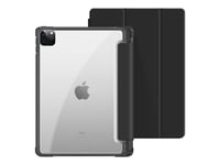 Estuff - Skjermdeksel For Nettbrett - Polykarbonat, Termoplast-Polyuretan (Tpu) - Svart, Gjennomsiktig - 10.2" - For Apple 10.2-Inch Ipad (7. Generasjon, 8. Generasjon, 9. Generasjon)