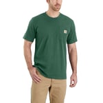 Carhartt K87 lomme s/s T-shirt, Herre, Frosted balsam, XL