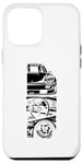 Coque pour iPhone 15 Pro Max Vintage Japonais Automobile Voiture Racing Driver Fun Femmes Hommes