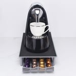 Black Drawer Coffee Rack 405mm Storage Rack New Coffee Rack  Coffee Machine