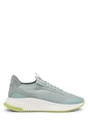 BOSS Mens TTNM EVO Slon TTNM EVO Trainers with Ribbed Sole Size 5