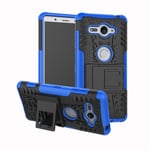 Sony Xperia XZ2 Compact      Heavy Duty Case    [Blue]