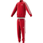 adidas Superstar SUIT Survêtement Enfant Scarlet/White FR: XS (Taille Fabricant: 5-6Y)