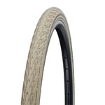 Schwalbe Delta Cruiser Reflex K-Guard Cycle Bike Tyres Creme - 26 X 1 3/8