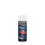 Julien Peinture Aérosol Relooking pour Carrosserie - Voitures et 2 roues - Blanc Glacier 400ml