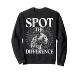 Spot the Difference Leopard Sweatshirt