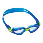 Aquasphere Kayenne JR | Lunettes de Natation, lunette de piscine pour enfants 6 ans+ avec protection UV, joint en silicone et des verres anti-buée et anti-fuite pour garçon & fille