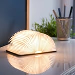 Lampe livre Smart Booklight Mini Gingko Noyer