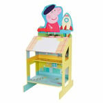 Peppa Pig - Play and Draw Wooden Easel For Creative Art Activities