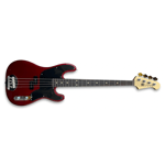 Lakland Skyline 44-51 Bass, 4-String Candy Apple Red Gloss