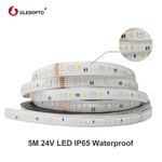 Gledopto Zigbee 3.0 Smart Home DC5-24V Pro 5 en 1 Mini LED Contrôleur RGBCCT/RGBW/RGB/CCT/Gradateur Fit pour L'éclairage de Fond TV - Type 5m LED Strip IP65-6A Per Channel