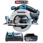 Makita DHS680Z 18V Brushless Circular Saw With 1 x 5.0Ah Battery & Charger
