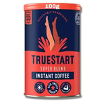 TrueStart Barista Grade Super Blend Instant Coffee - 100g (55 Cups), Premium Freeze Dried, Smooth Rich Coffee Beans Roast, 100% Full Flavour