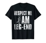 Leg-End Funny Broken Leg Bones Injury Recovery Tee T-Shirt