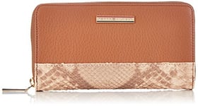 Tommy Hilfiger Nina Grand ZA BW56927345 Portefeuille pour Femme 19 x 10 x 2 cm (l x H x P), Braun Summer Cognac 929, 19x10x2 cm (B x H x T)