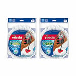 Christmas Turbo Classic Microfibre Mop Refill Head Pack Of 2 Turbo Classic Mi U