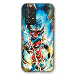 Cokitec Coque pour Samsung Galaxy A52S Manga Dragon Ball Sangoku Blanc