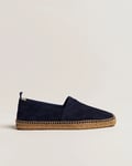 Castañer Pablo Casual Suede Espadrilles Azul Oscuro