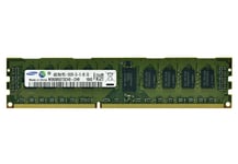 4GB DDR3 1x4GB Samsung RDIMM 2Rx8 ECC PC3-10600R 1333MHz Dual Rank x8 RAM Minne