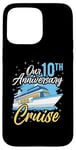 Coque pour iPhone 15 Pro Max Our 10th Anniversary Cruise Wedding Cruising Wife Husband