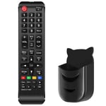 Universal Remote for Samsung Smart TV Remote Control Fit for Samsung 3D/ Smart TV/LCD/LED remote control, Not Set-up Required, Replacement for Samsung Smart TV Remote with Black Remote Holder