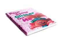 Trolls World Tour Pour Some Glitter lined pink Notebook A5 school birthday gift