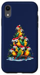 Coque pour iPhone XR Parrot Christmas Tree Funny Polly Holiday