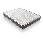 Matelas Mousse 140x190 - Ferme - Réversible - Côté Été/hiver - H20 Cm