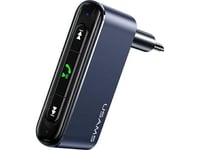 Usams Usams Adapter Audio Bluetooth 5.0 - Jack 3.5Mm Szary/Grey Sj519jsq01 (Us-Sj519)