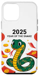 Coque pour iPhone 12 mini Enveloppes rouges pour le Nouvel An chinois 2025 Motif serpent