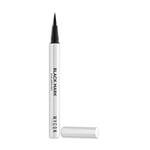 WYCON cosmetics Black MARK EYELINER Eyeliner Noir Waterproof en stylo, Pointe fine stretch ferme et coulissante, Eyeliner extra noir pour un look graphique et de précision