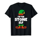 I'm The Stone Elf Family Pajama Christmas Funny T-Shirt