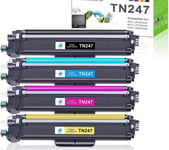 4 Toner fits for Brother TN247 Brother HL-L3210CW, HL-L3230DW, HL-L3270DW