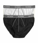 Sloggi Start Midi C2p 2 Pack Briefs Black Combination (m014) 32 Cs