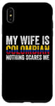 iPhone XS Max Proud Husband of Colombian Wife Humor and Pride Vintage Case