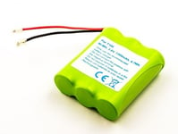 Battery Pack 3.6V 1300mAh 4.7Wh Ni-MH Replacement Pack Universal AA Mignon