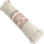 “The Strongest” Natural Cotton Clothesline Pulley by Smith’s® | 20m/66ft X 5.5mm