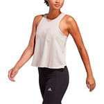 ADIDAS HS2351 W I 3BAR TANK 2 T-shirt Women's wonder taupe Size M