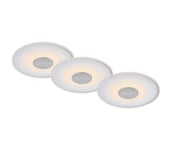 Briloner - SETTI 3x LED Kylpyhuoneen upotettava valo LED/6W/230V IP44 kromi