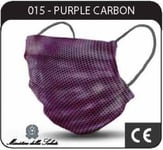 Munskydd Mask 2.0 Tvättbart Purple Carbon