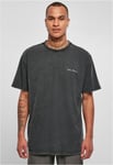 Urban Classics Vintage UB oversize T-shirt herr (L,bottlegreen)