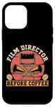 iPhone 12 mini Film Director Before Video Editor Coffee Lover Film Director Case