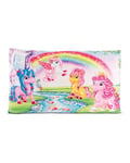 NICI coussin en peluche Lissy PONEY Licorne 43x25cm coloré - Coussin en peluche doux pour les garçons, les filles, les bébés - idéal pour la maison, la maternelle ou en déplacement - 49920