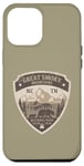 Coque pour iPhone 12 Pro Max Great Smoky Mountains National Park NC TN Design vieilli