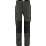 Fjallraven 86701-030-550 Vidda Pro Trousers W Pants Women's Dark Grey-Black Size 42/L