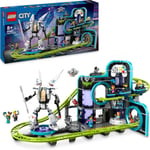 LEGO City Robot World Roller-Coaster Park Set, Creative Building Toy for 8 Plus