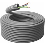 Flexrör malmbergs - Eq h07z1 u 3g1,5 ø16mm, 100m, ring polypropylen