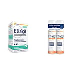 ETIAXIL - Détranspirant - Traitement Transpiration Excessive - Aisselles - Peaux Sensibles - 15 ml & Déodorant - Traitement Transpiration Faible - Aisselles - 48h - 150 ml - Lot de 2