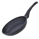 LA POÊLE ANTIADHÉSIVE RESTO KITCHENWARE-LA POÊLE À FRIRE DE 24 CM-LA POÊLE À INDUCTION-LA POÊLE EN ALUMINIUM FORGÉ SANS PFOA-LA POÊLE AVEC LA MANCHE SOUPLE ET LE BOUCLE D’ACCROCHAGE – LE FOND RENFORCÉ