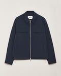 NN07 Alban Bomber Jacket Navy Blue